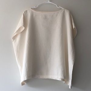 notPERFECTLINEN Square Linen Top FLORENCE